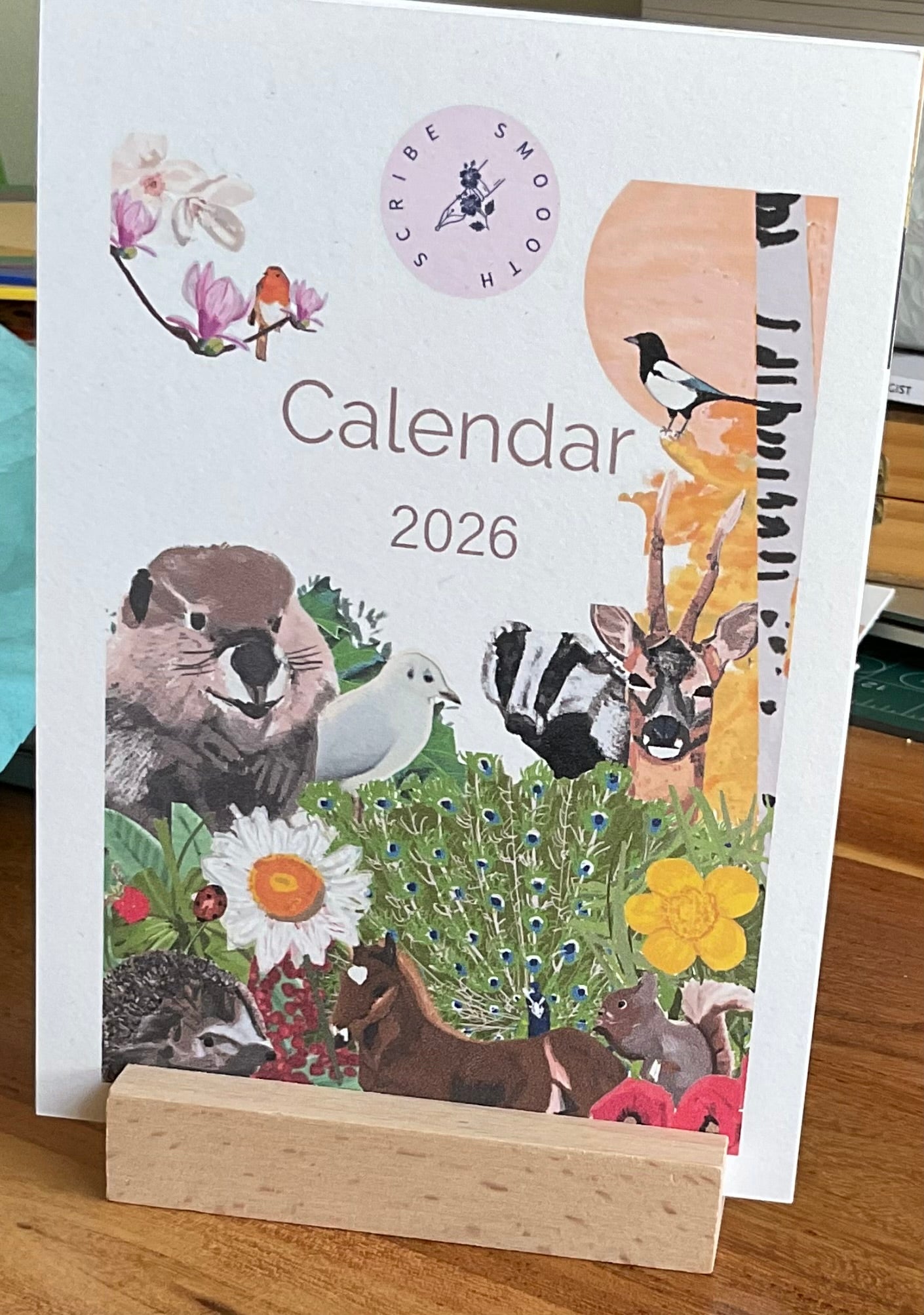 2026 Nature Desk Calendar