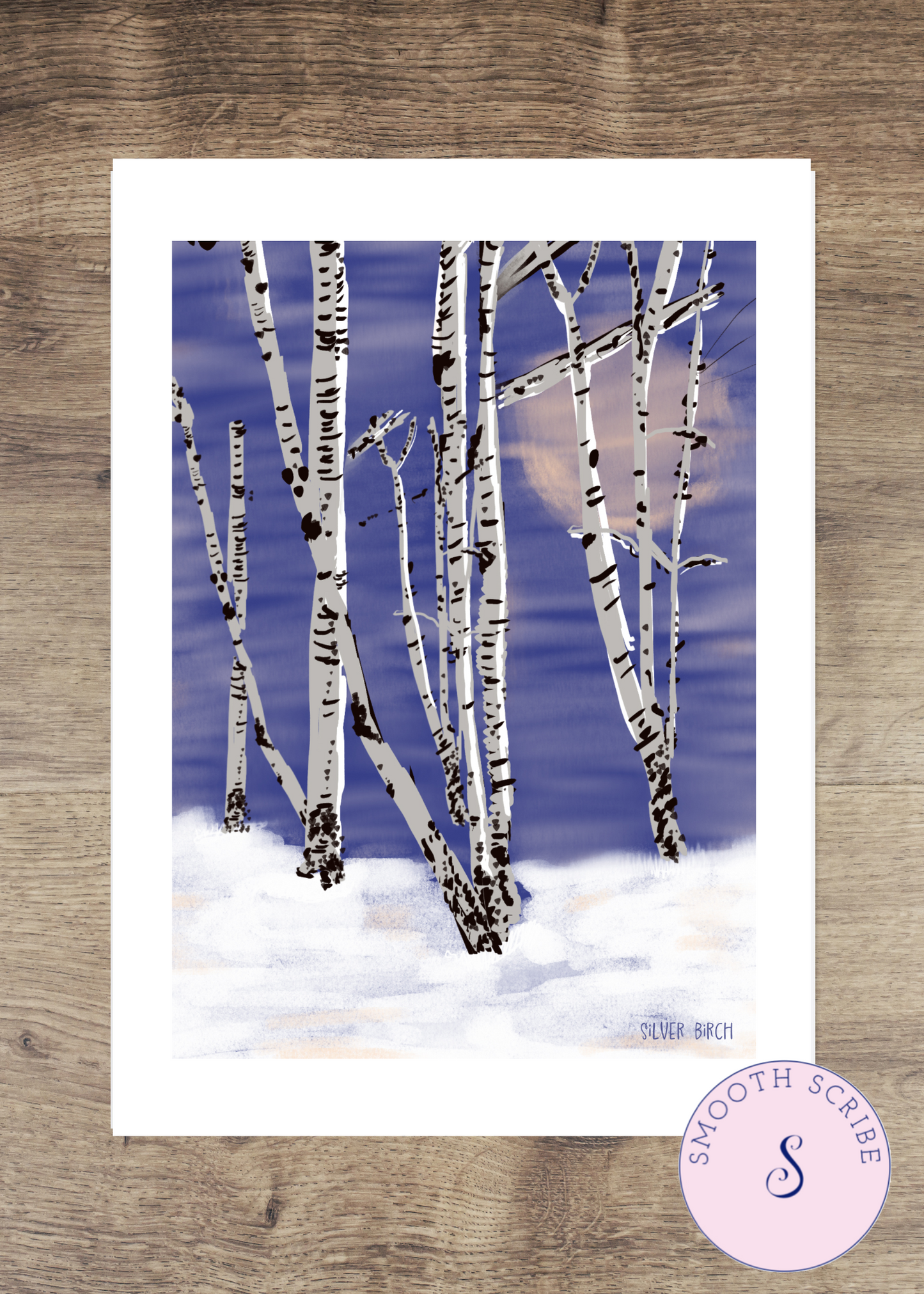 Silver Birch | Celtic Tree Fine Art Print