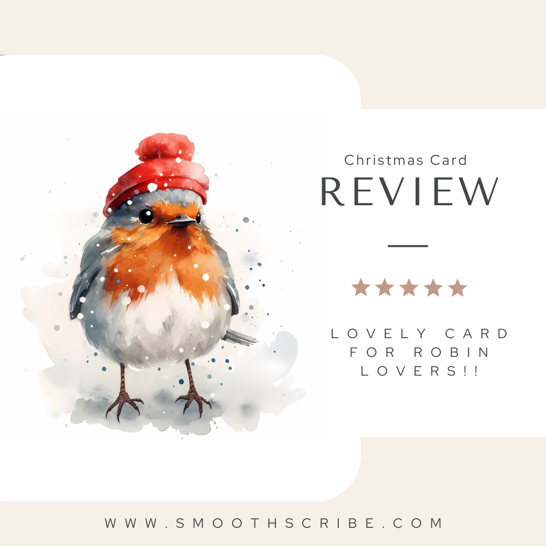 Christmas Robin Greeting Card