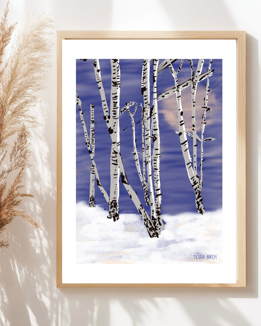 Silver Birch | Celtic Tree Fine Art Print