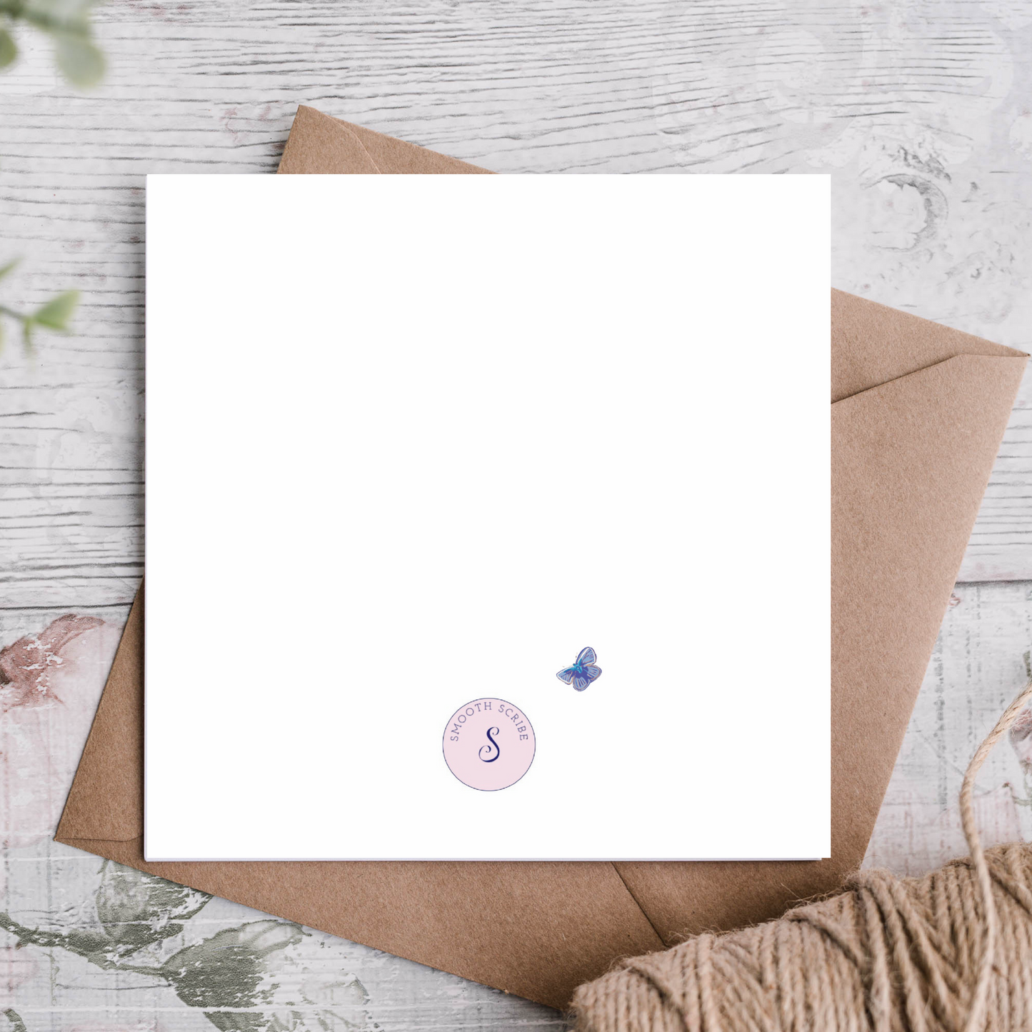 Sustainable Hand-drawn Greeting Card |Urban Fox