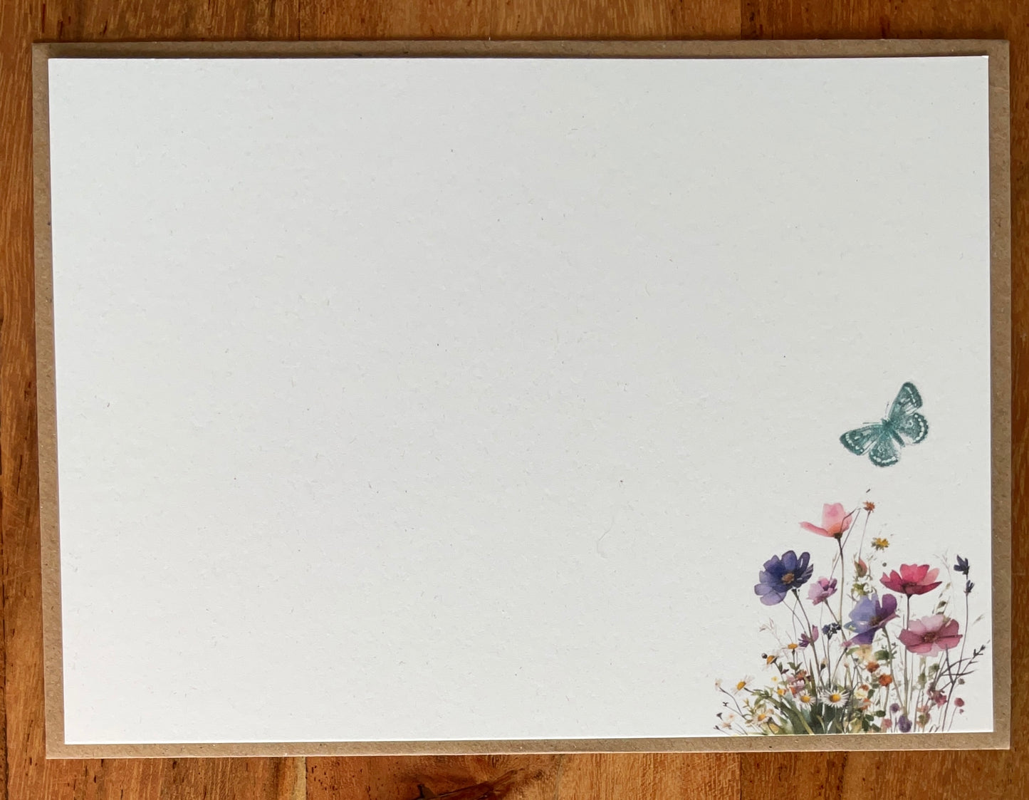 Sustainable Wild Flower Note Cards | Eco-Friendly British Stationery
