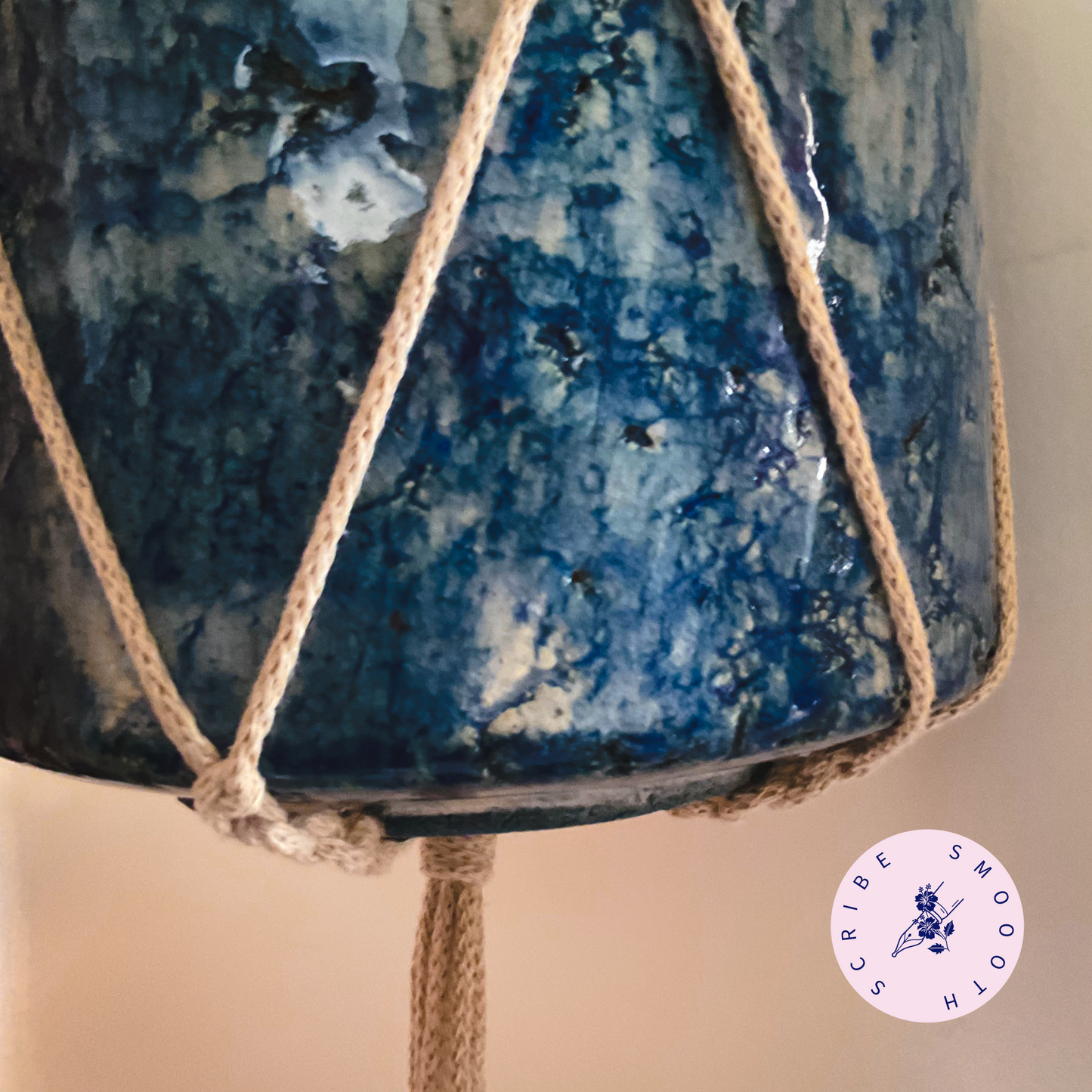 Handcrafted Macrame Plant Hanger - Eco-Friendly Indoor Plant Display
