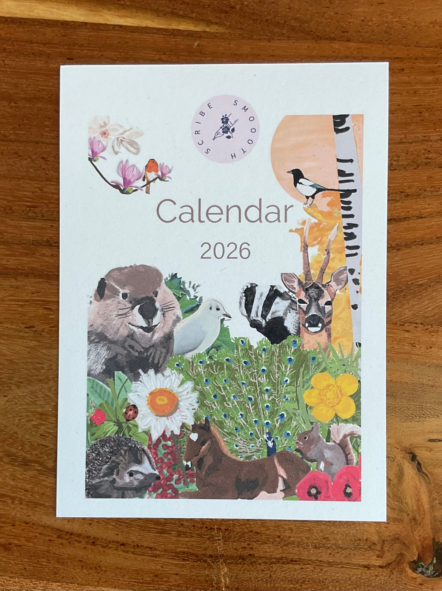 2026 Nature Desk Calendar