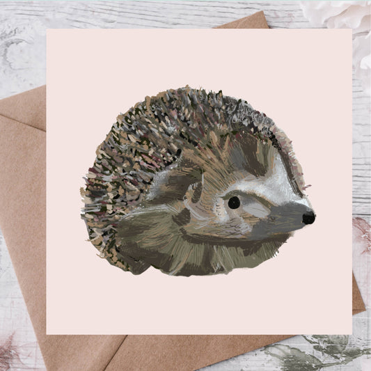 Hedgehog Greeting Card