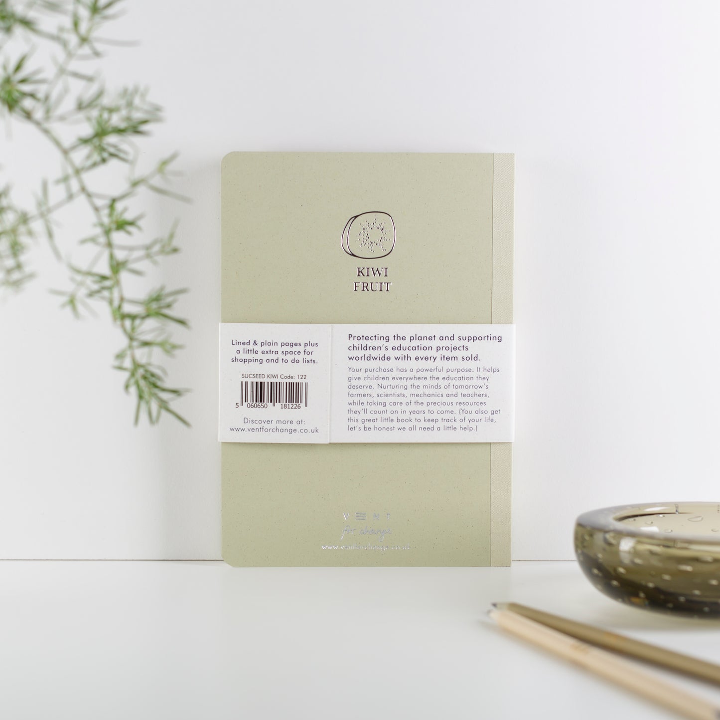 SUCSEED Sustainable Notebook-Kiwi