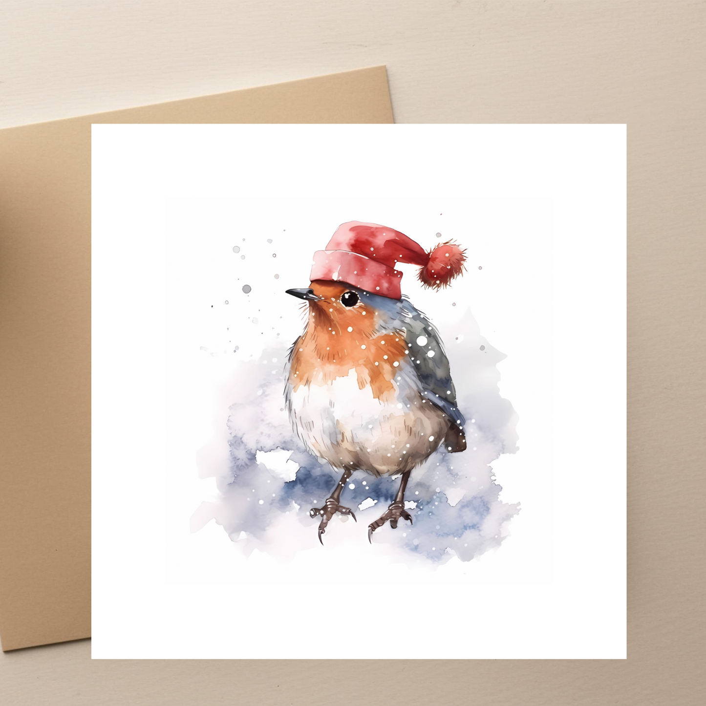 The Robin Christmas Cards Luxury Collection (6 greeting cards)  Save £7.95