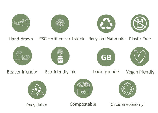 9 sustainability badges